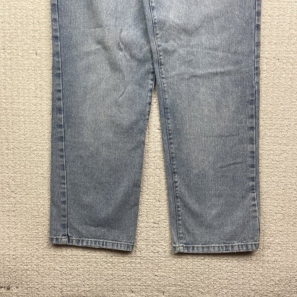 Refuge Denim Jeans Size 01 Light Blue Washed Skater Casual Y2K Baggy Loose - Picture 3 of 6